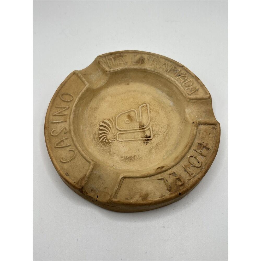 Hotel Casino Ita Enramada Paraguay Ashtray Tobacco Souvenir - Picture 2 of 5